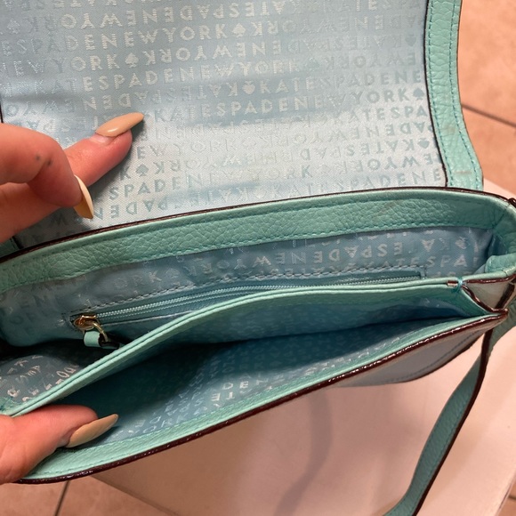 Two toned blue Kate Spade purse - Picture 3 of 5